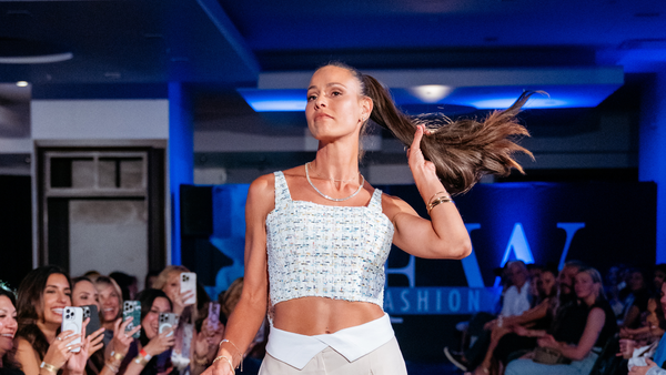 Andrea Nucete-Elliott Shines at Austin Fashion Week with TIY Hair Ties