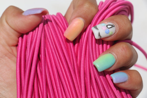 Raspberry Beret: Stylish Hair Ties by TIY