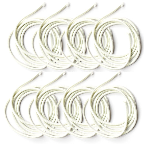 White Hair Ties: Snowflake TIY